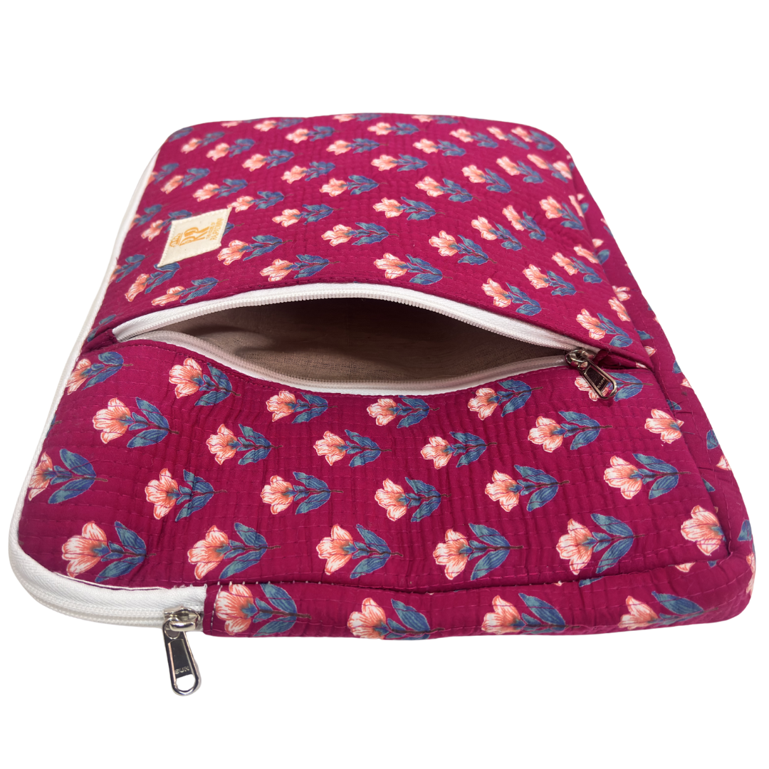Rakhi Combo — Working Didi Special | 14" Laptop Sleeve + Travel Pouches Set of 3 + Free Rakhi | The House of RajPadmini