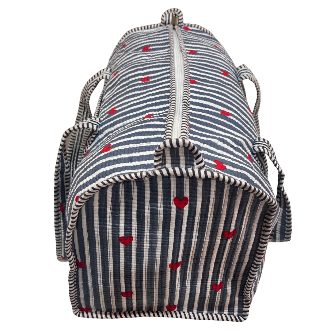 The Pushkar Balloon Quilted Heritage Duffle - Travel Ready Collection