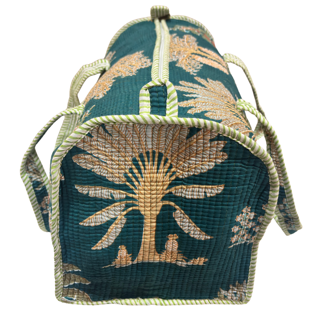 The Pushkar Balloon Quilted Heritage Duffle - Travel Ready Collection