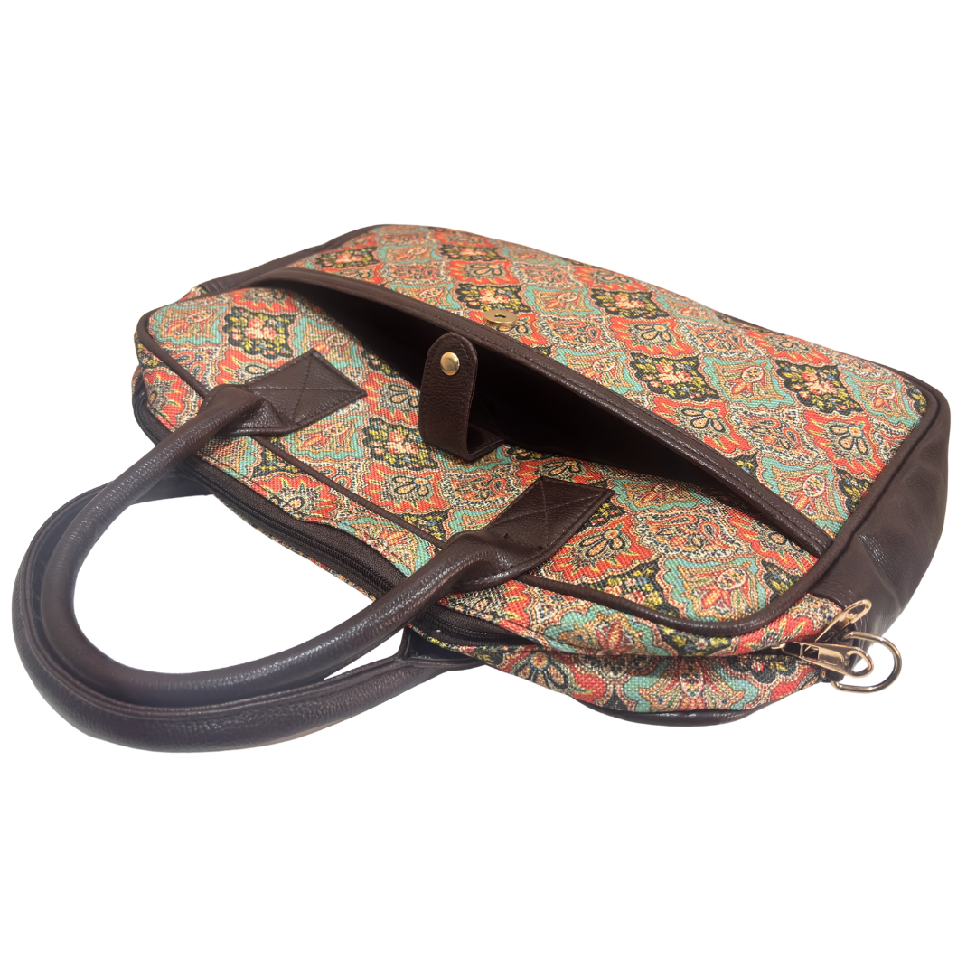 Unisex Laptop Bag | 19x17 inches |The House of RajPadmini