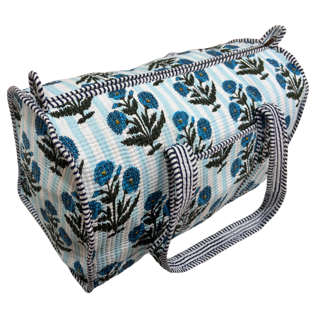 The Pushkar Balloon Quilted Heritage Duffle - Travel Ready Collection