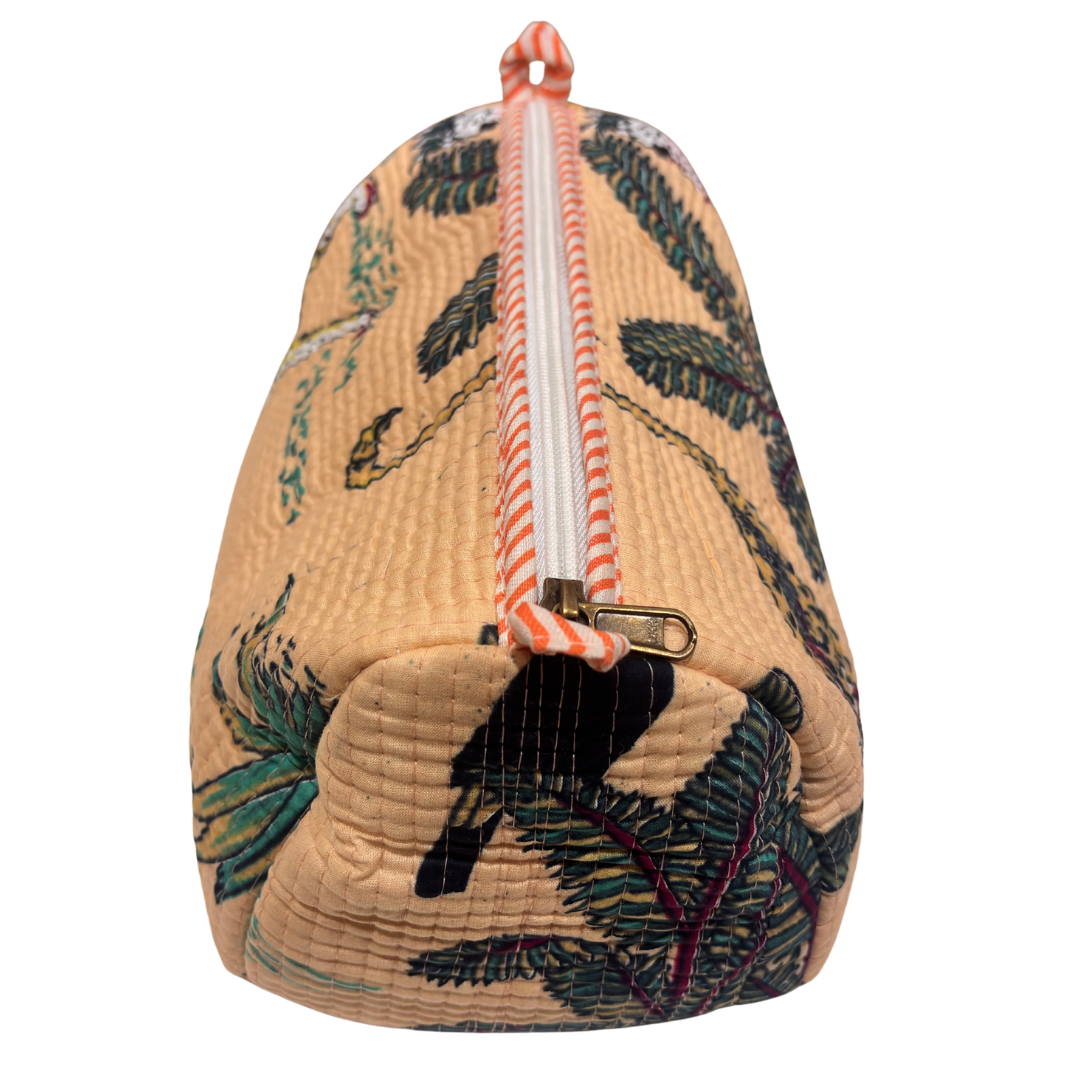 4-in-1 Festive Gifting COMBO : Premium Quilted Tote Bag + 3 Waterproof Pouches = Your Complete Organization Solution!