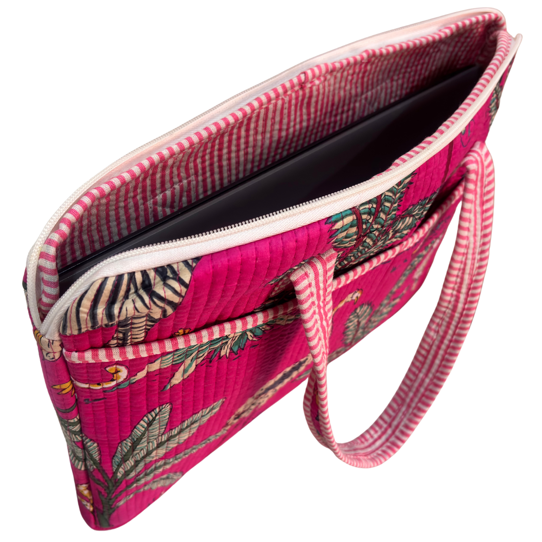 The House of RajPadmini Quilted Laptop Sleeve