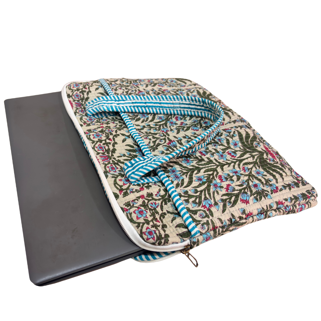 The House of RajPadmini Quilted Laptop Sleeve