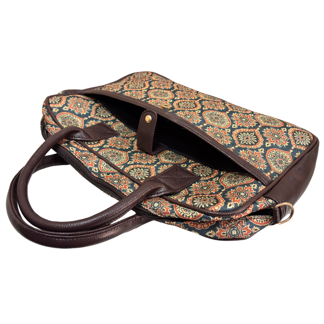 Unisex Laptop Bag | 19x17 inches |The House of RajPadmini