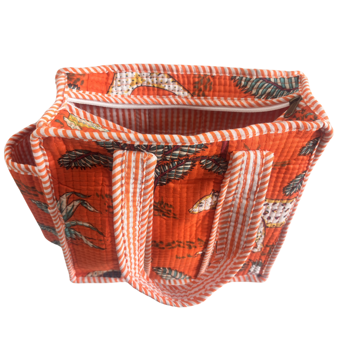 RajPadmini Handcrafted Mini Quilted Bag - Chhoti Zaroorat Collection