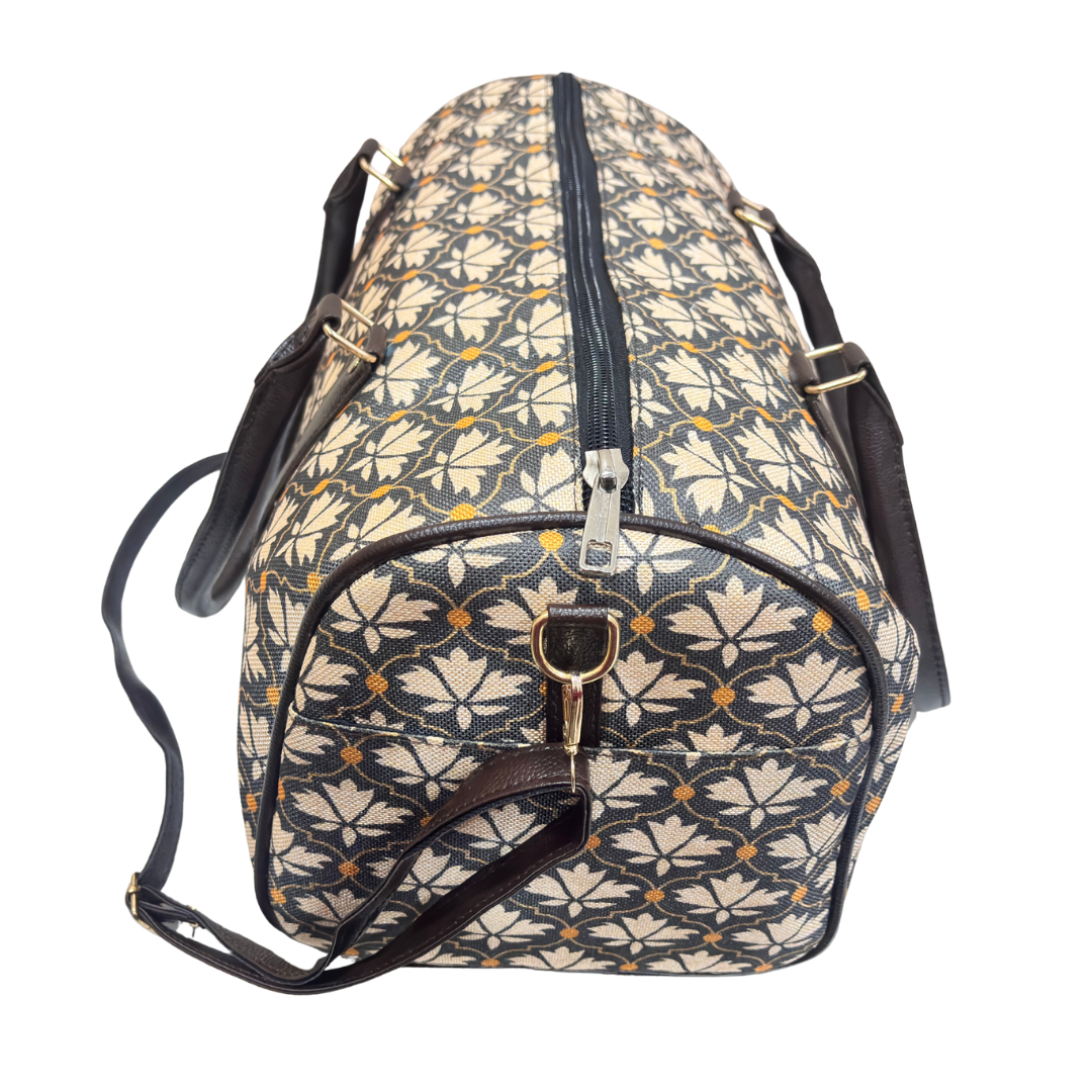 The Udaipur Lotus Duffle - Moonlight Palace Collection