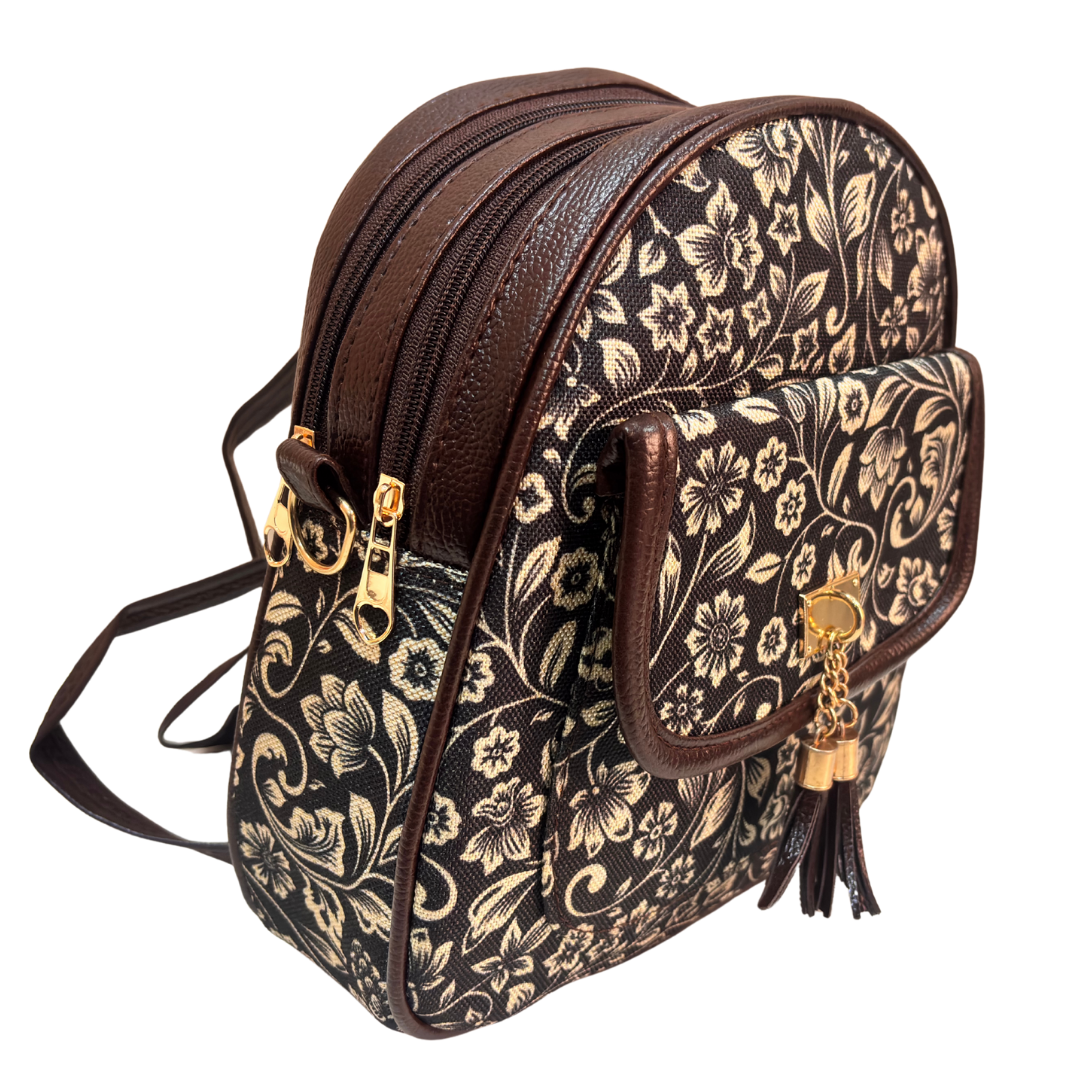 The Harkara Messenger Backpack Convertible Sling - Palace Runner Collection