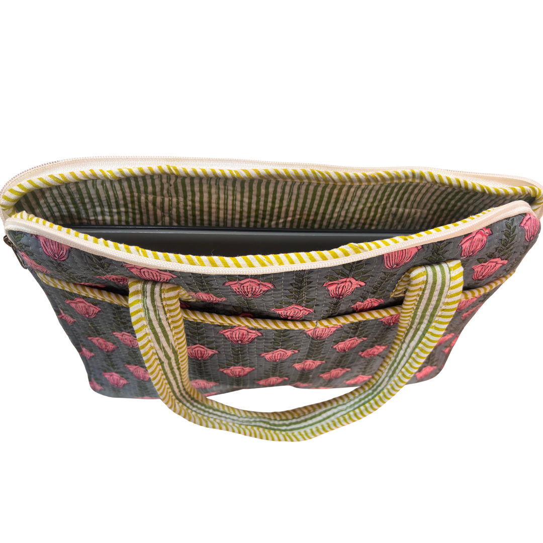 The House of RajPadmini Quilted Laptop Sleeve