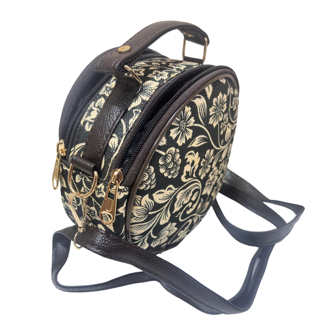 The House of RajPadmini Round Crossbody Sling Bag