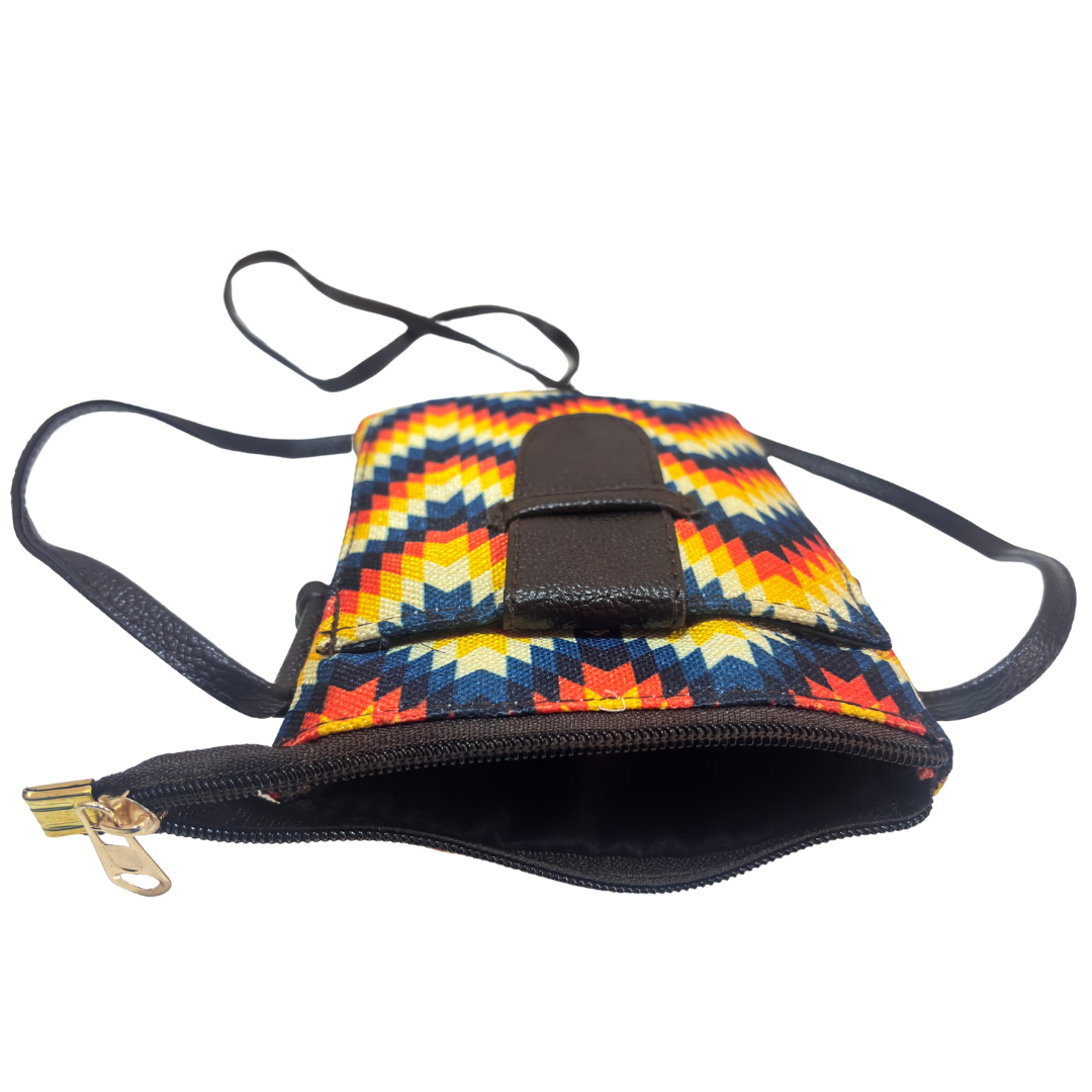 The DoorSanchaar Edition:- Women's Printed Mobile Sling Bag