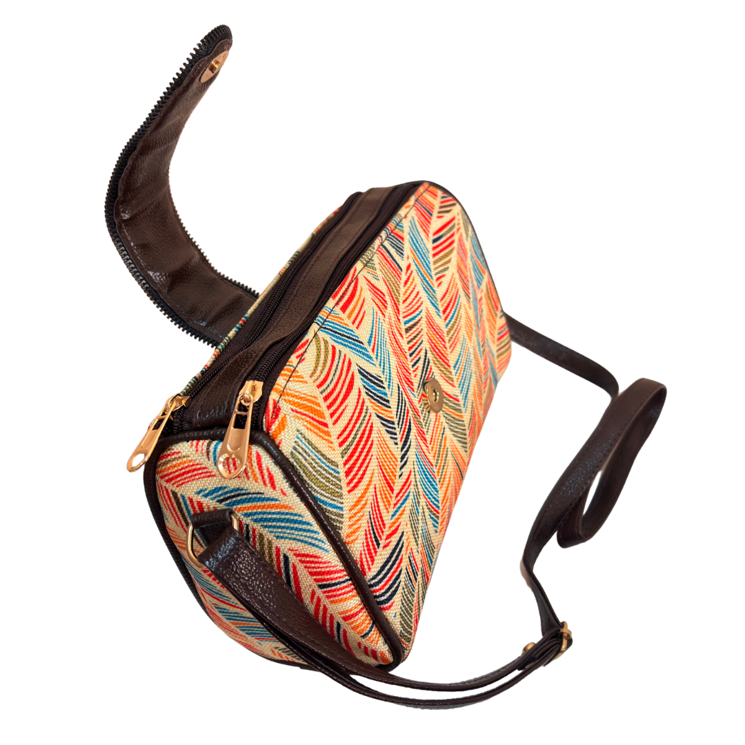 The House of RajPadmini Printed Crossbody Sling Bag