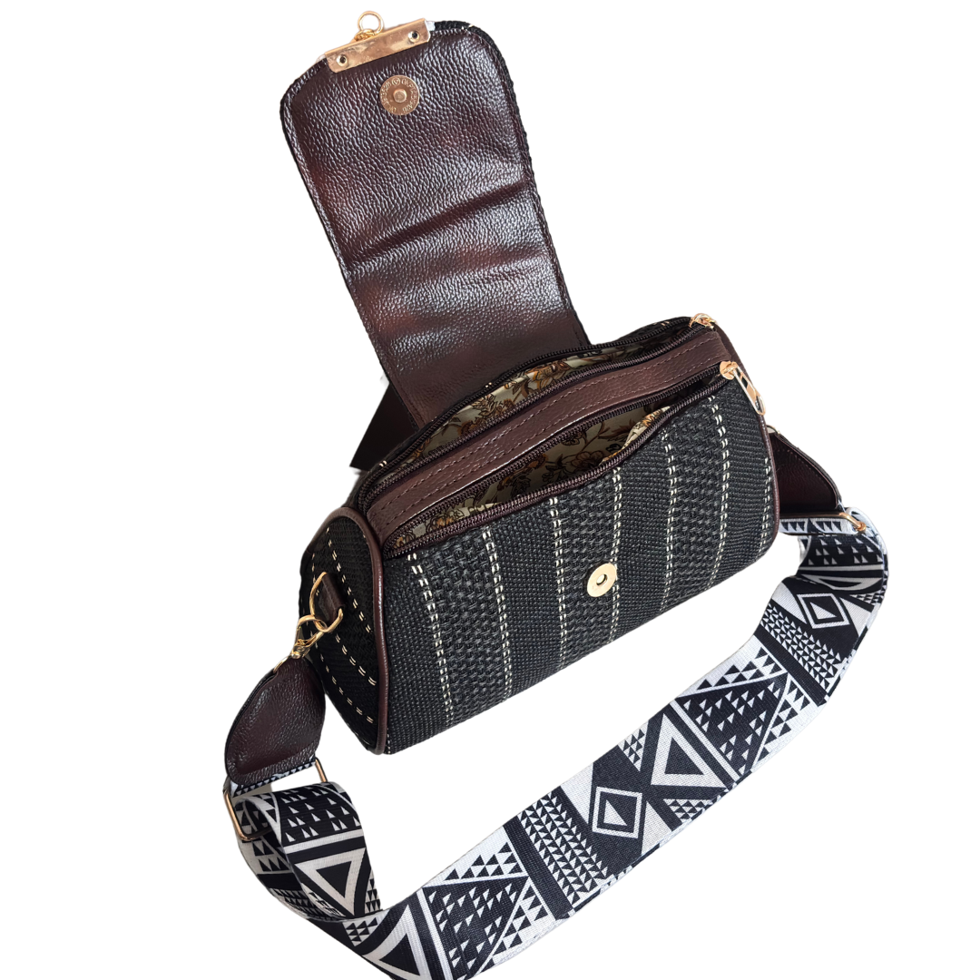 Maharani Jute Sling Bag for Women | Crossbody Bag for Saree, Kurta & Festive Wear | The House of RajPadmini