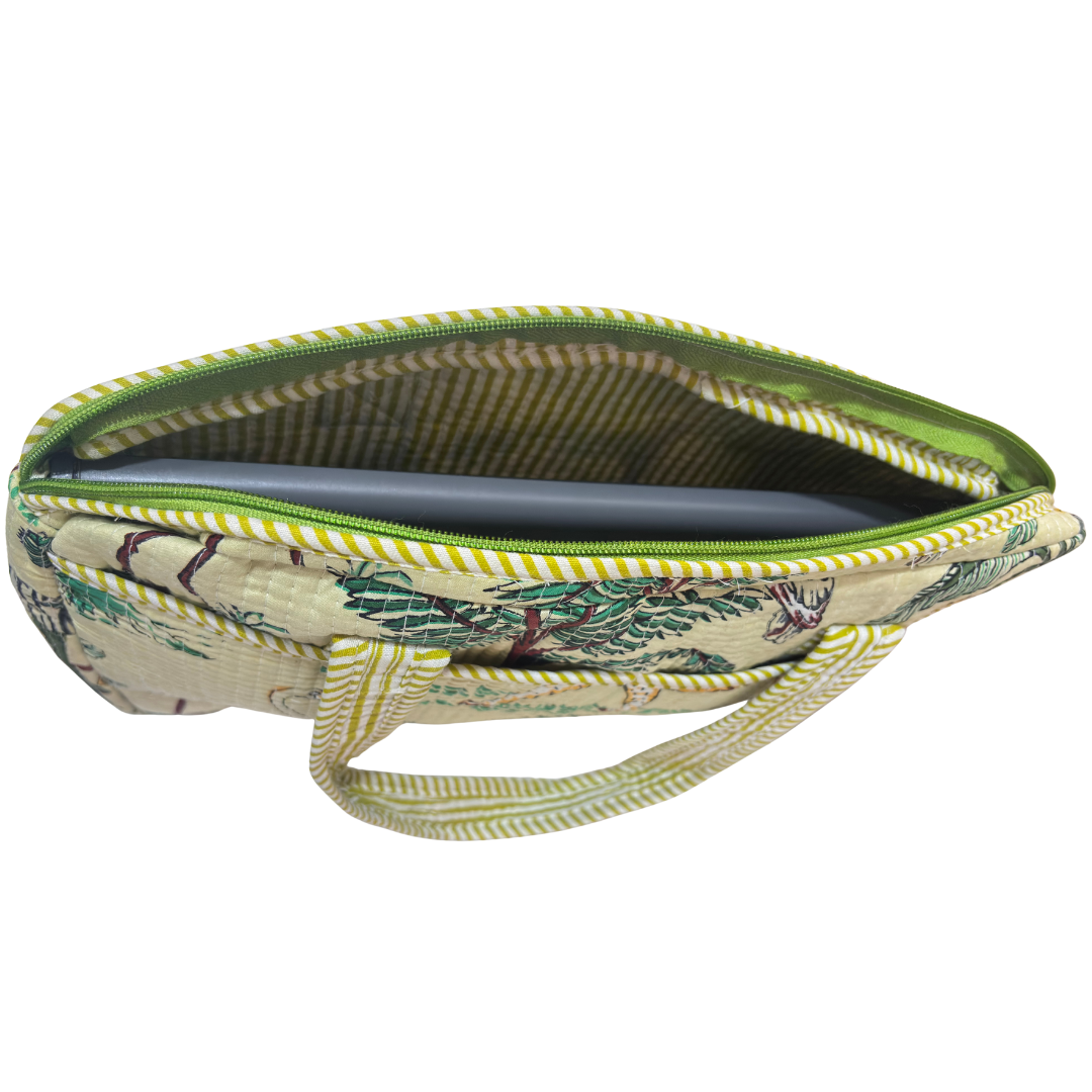 The House of RajPadmini Quilted Laptop Sleeve