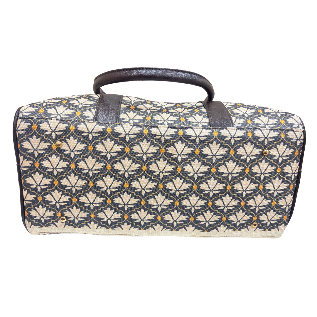 The Udaipur Lotus Duffle - Moonlight Palace Collection