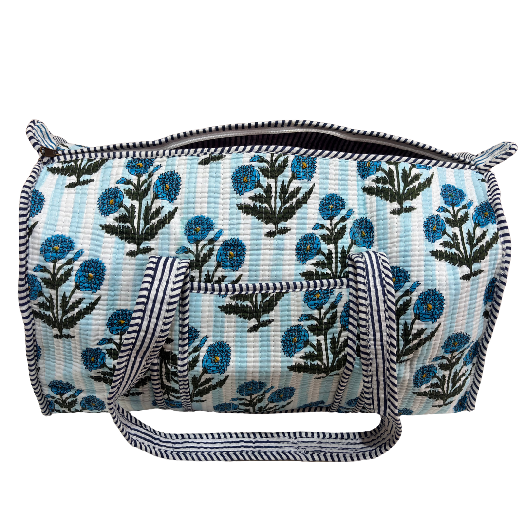 The Pushkar Balloon Quilted Heritage Duffle - Travel Ready Collection