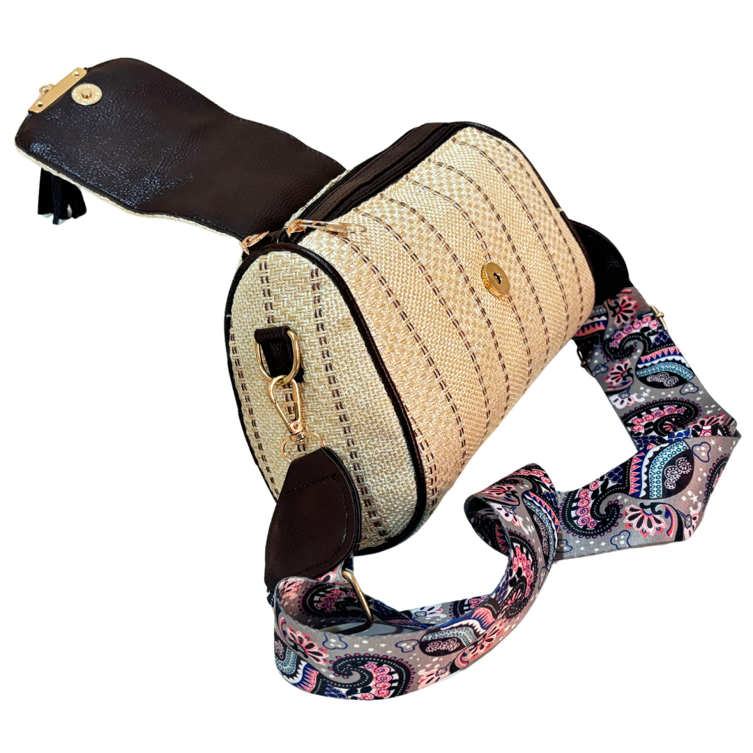 Maharani Jute Sling Bag for Women | Crossbody Bag for Saree, Kurta & Festive Wear | The House of RajPadmini