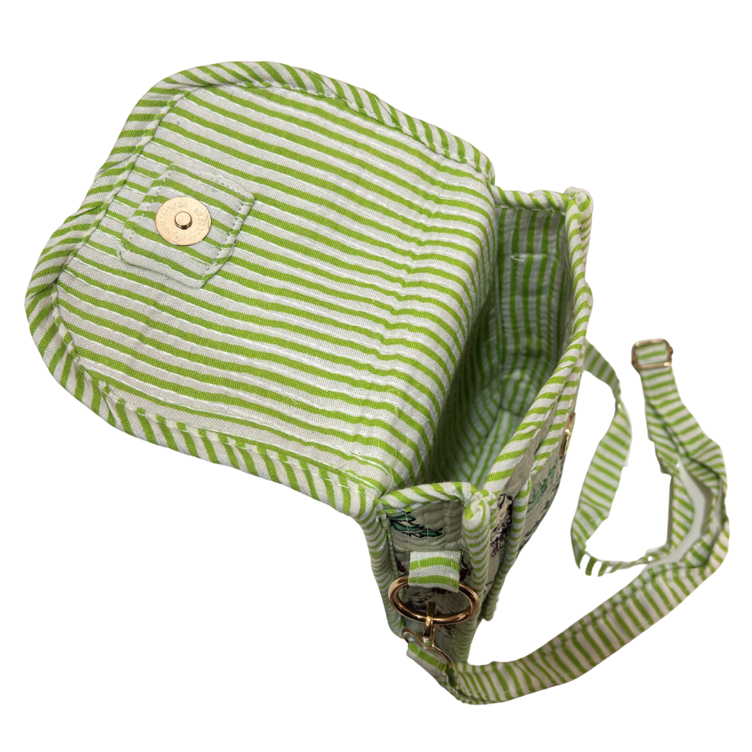 Quilted Cotton Mobile Sling Bag | The House of RajPadmini