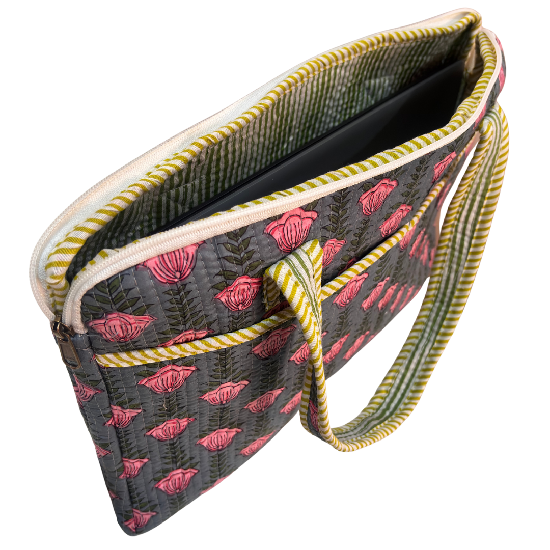 The House of RajPadmini Quilted Laptop Sleeve