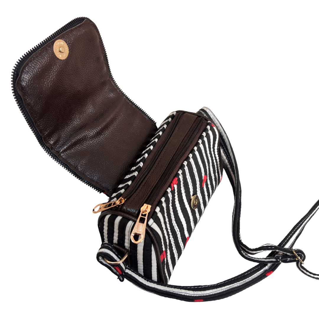 RajPadmini Handcrafted Quilted Cotton Sling Bag