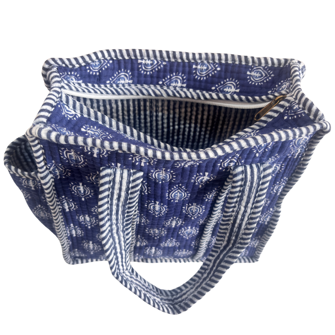 RajPadmini Handcrafted Mini Quilted Bag - Chhoti Zaroorat Collection