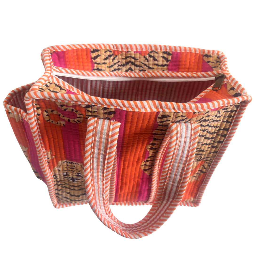 RajPadmini Handcrafted Mini Quilted Bag - Chhoti Zaroorat Collection