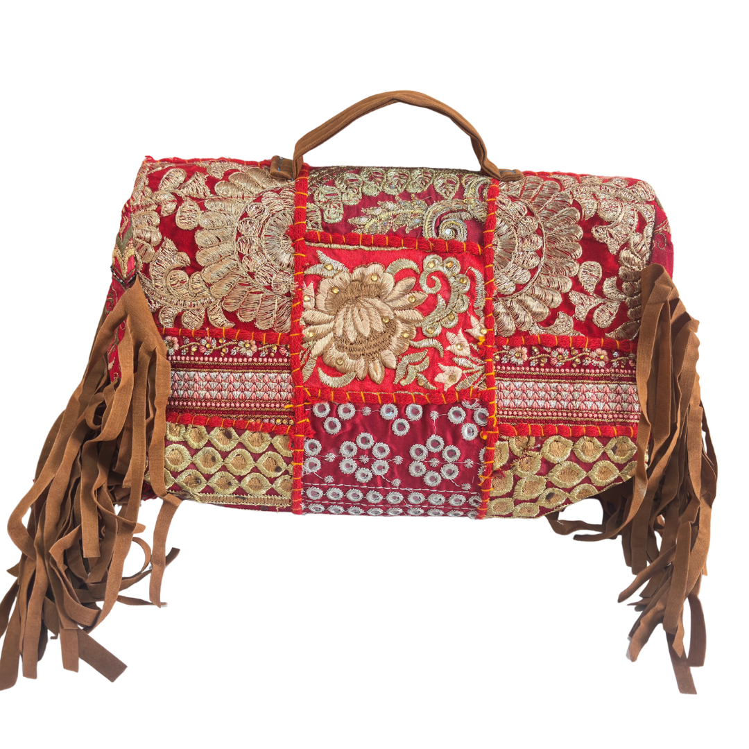The House of RajPadmini Handmade Banjara Crossbody Bag