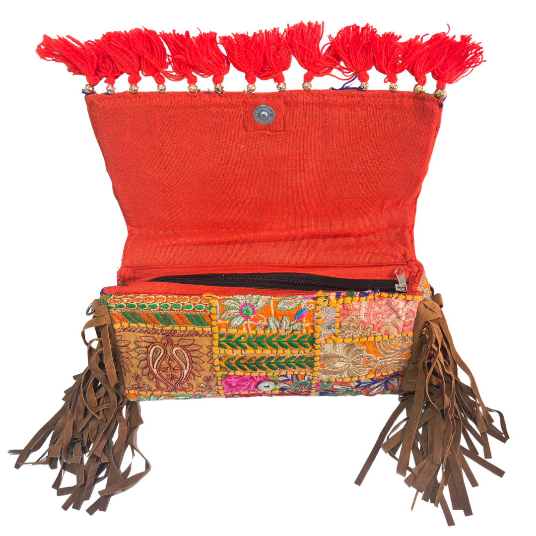 The House of RajPadmini Handmade Banjara Crossbody Bag