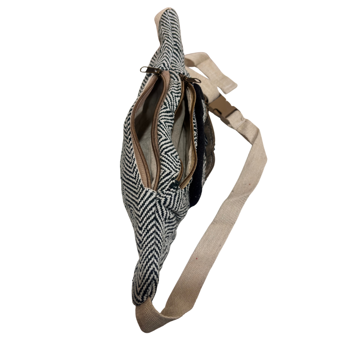 The House of RajPadmini Hemp Fanny Pack
