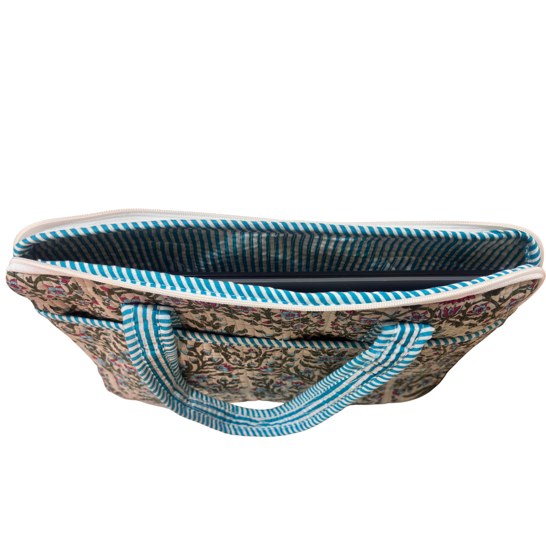 The House of RajPadmini Quilted Laptop Sleeve