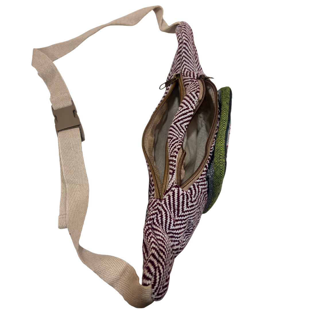 The House of RajPadmini Hemp Fanny Pack