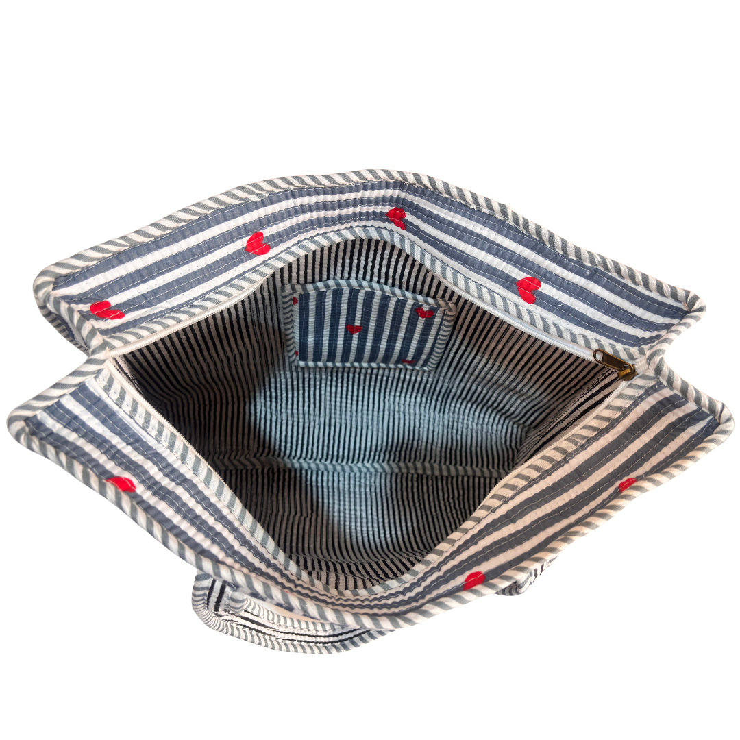 The Bazaar Bhoot Edition:- Premium Cotton Quilted Shopping Tote Bag