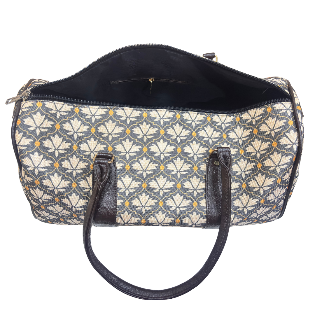 The Udaipur Lotus Duffle - Moonlight Palace Collection
