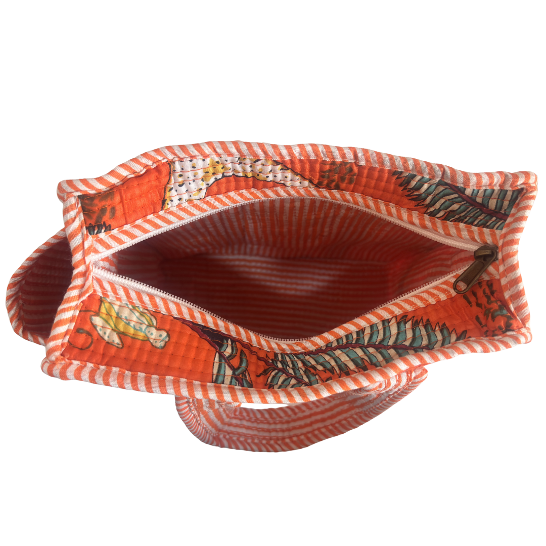 RajPadmini Handcrafted Mini Quilted Bag - Chhoti Zaroorat Collection
