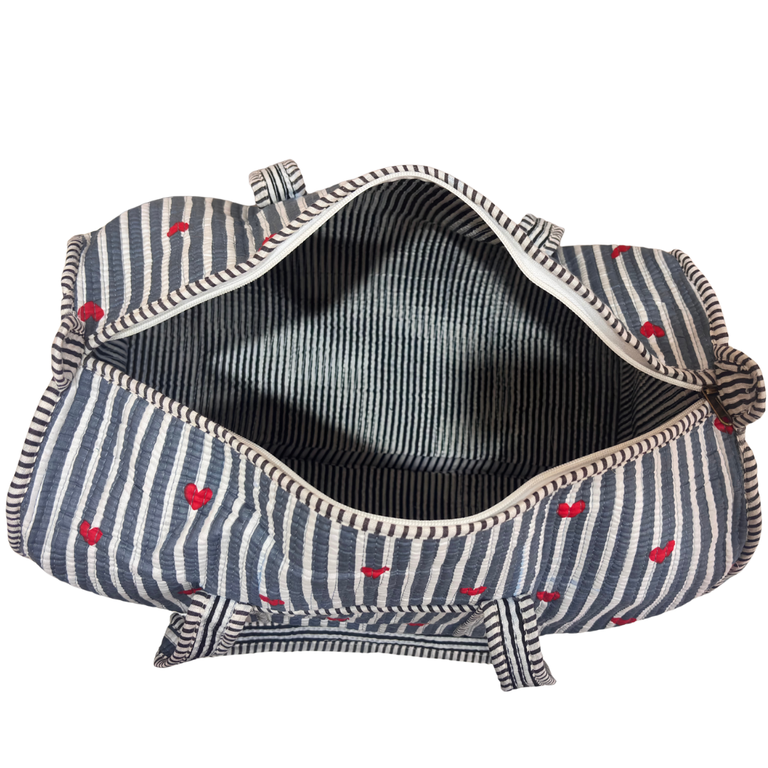 The Pushkar Balloon Quilted Heritage Duffle - Travel Ready Collection