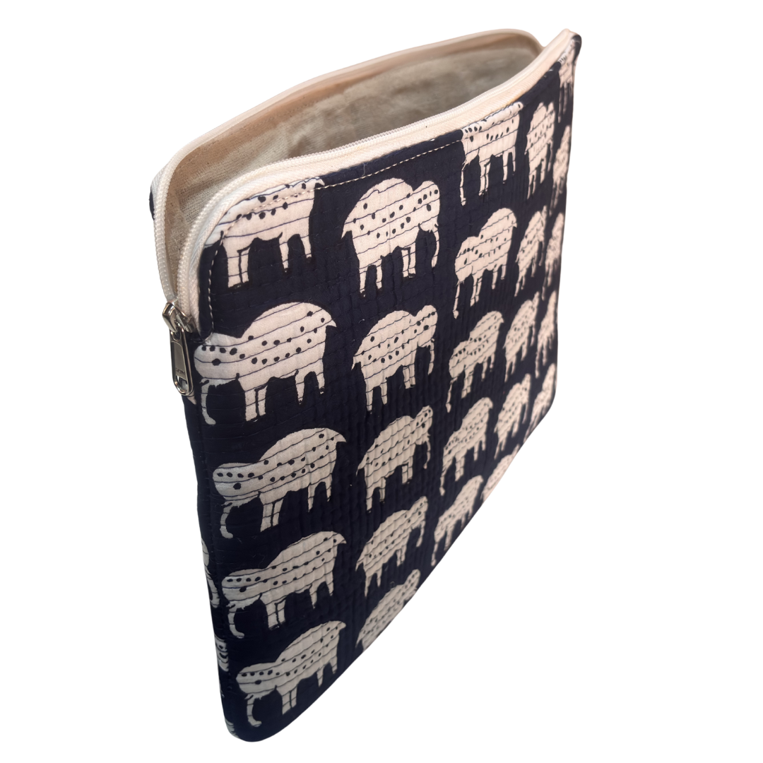 The House of RajPadmini Quilted Laptop Padded Sleeve
