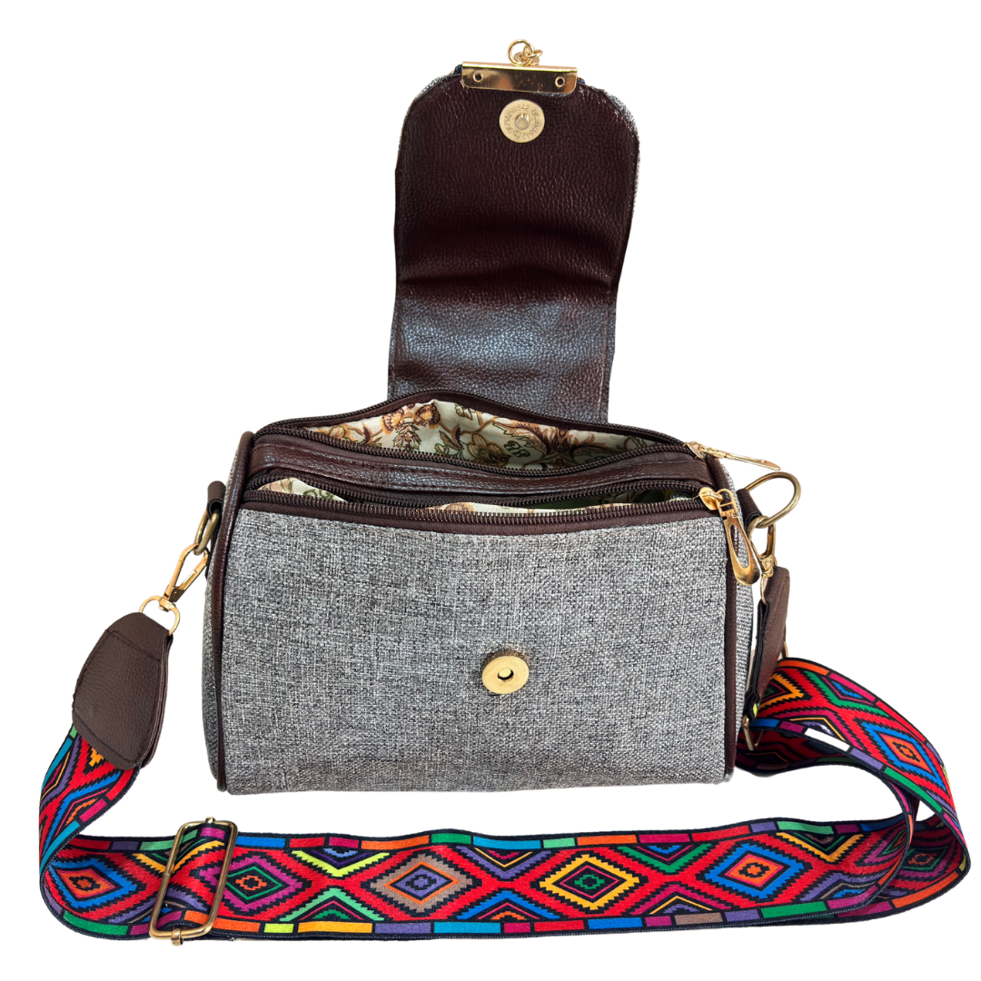 Maharani Jute Sling Bag for Women | Crossbody Bag for Saree, Kurta & Festive Wear | The House of RajPadmini