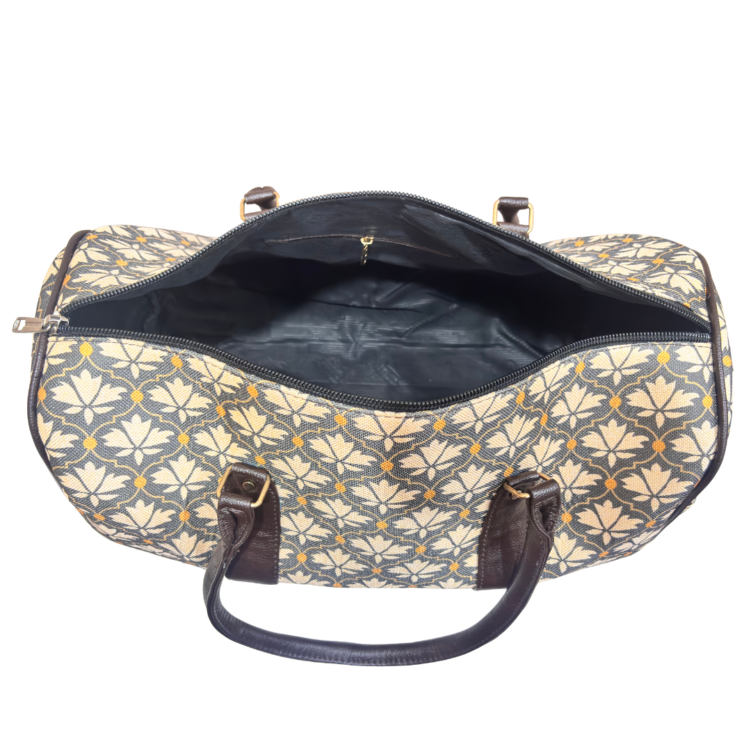 The Udaipur Lotus Duffle - Moonlight Palace Collection