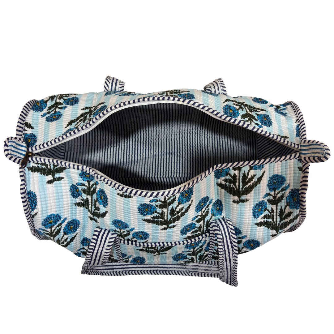 The Pushkar Balloon Quilted Heritage Duffle - Travel Ready Collection