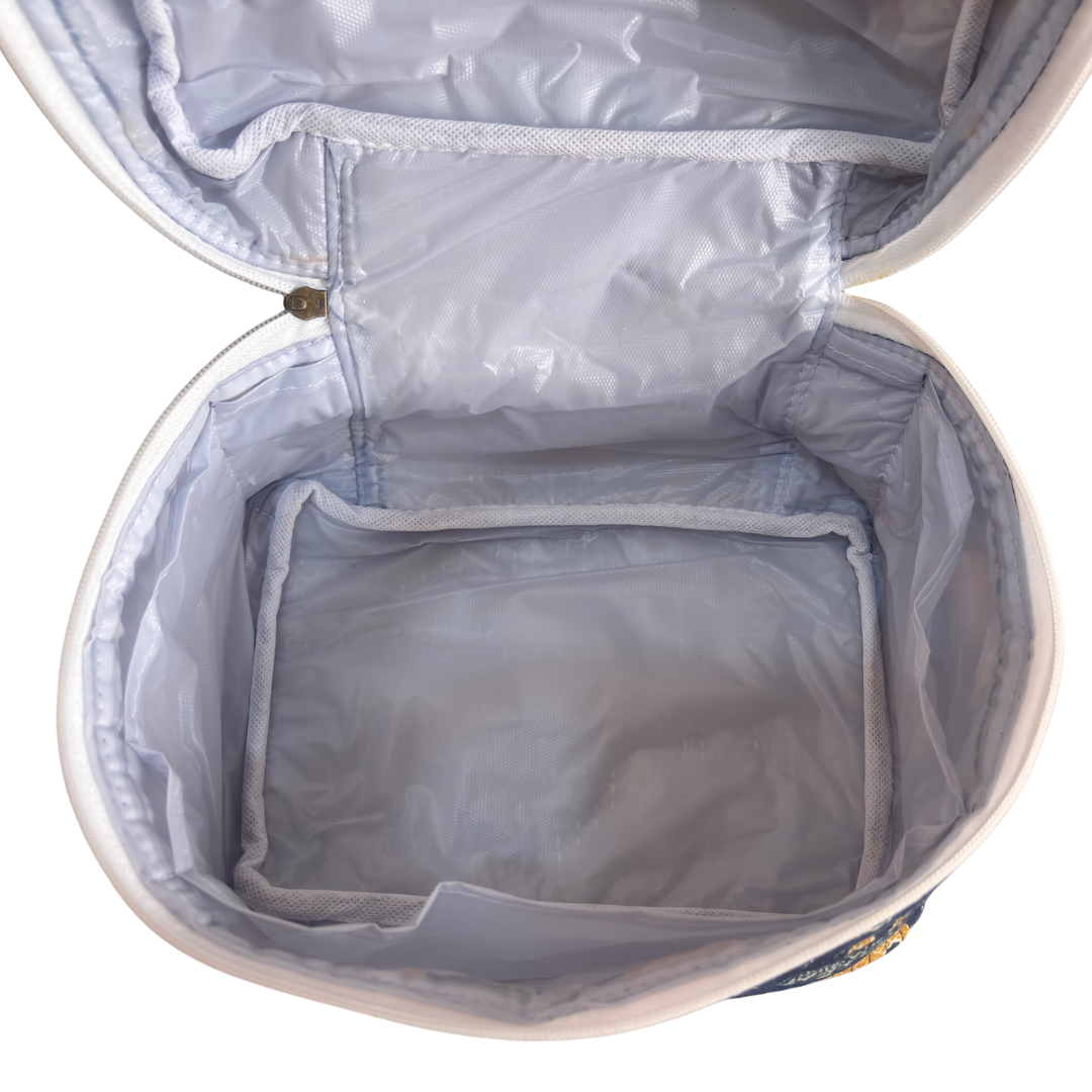 The House of RajPadmini Quilted Cotton Cosmetic Case