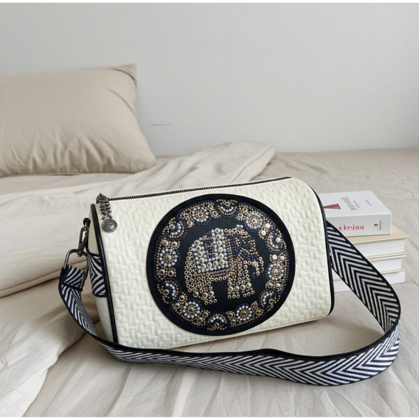 The House of RajPadmini Elephant Crossbody Sling Bag