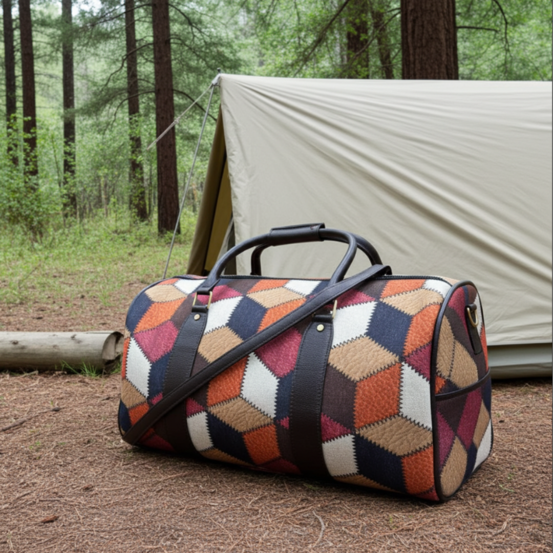 The Ranthambore Tiger Trails Duffle - Royal Hunting Grounds Collection