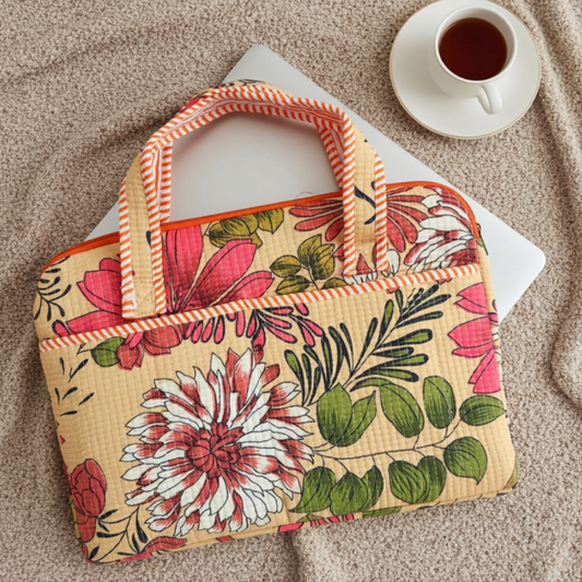 The House of RajPadmini Quilted Laptop Sleeve