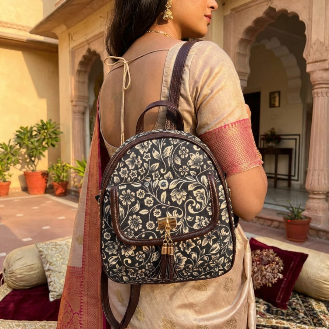 The Harkara Messenger Backpack Convertible Sling - Palace Runner Collection