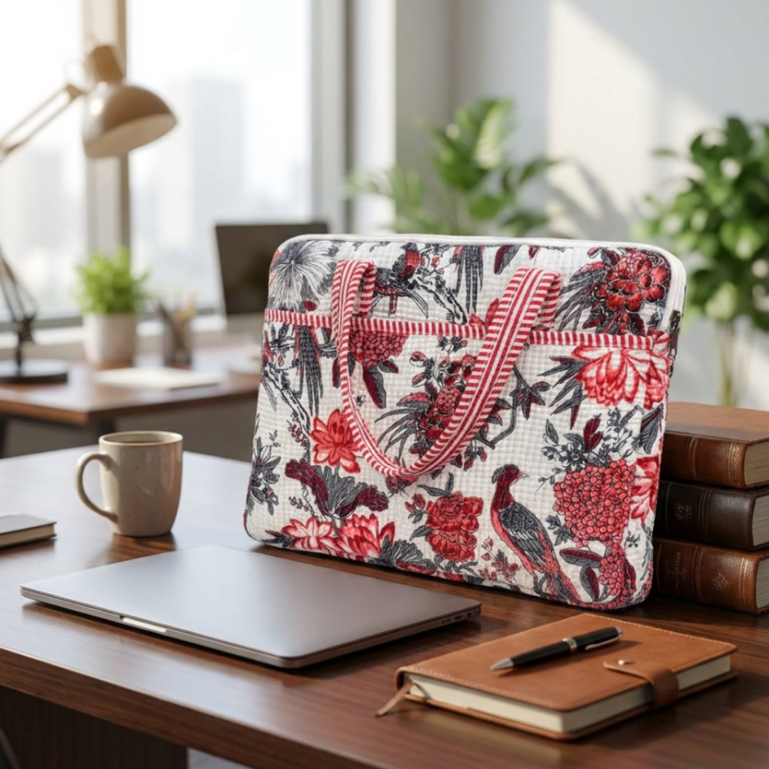 The House of RajPadmini Quilted Laptop Sleeve